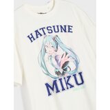 Sinsay Pamučna oversize majica s printom Hatsune Miku | shoptok.hr