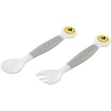 Canpol set za hranjenje kašika i viljuška Grey, 12m+ | ePonuda.com