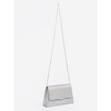 Shelvt Small silver handbag with chain | Shoptok.si