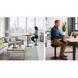 Powerton Ergonomski pisarniški stol Ergo Balanc, siv | Shoptok.si