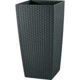 LECHUZA Cvetlični lonec komplet Cubico Cottage granit - V: 56cm, 30x30cm u