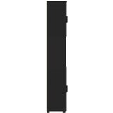  Kupaonski ormar Crna 30 x 35 x 192 cm Konstruirano drvo & Metal | Eponuda.ba