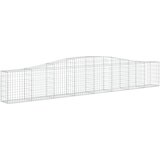  Lučne gabionske košare 5 kom 400x30x60/80 cm pocinčano željezo | shoptok.hr
