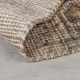 Flair Rugs Kaki zelen ročno tkan tekač iz mešanice jute 60x230 cm Selena Jute Traditional – | Shoptok.si