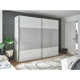 MID.YOU omara z drsnimi vrati, siva, bela | Shoptok.si