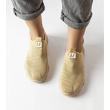 Gemre Dark beige fabric women's sneakers Aaron | Shoptok.si