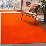 Lesnina-XXXL tkana preproga uni 140/200 cm tkano oranžna | Shoptok.si