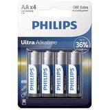  Baterija Philips Ultra Alkaline 1.5V AA LR6E4B/10 | Shoptok.si