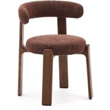 Kave Home Rjav jedilni stol iz masivnega jesena Granite – | Shoptok.si