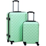  2-dijelni set čvrstih kovčega boja mente ABS | shoptok.hr