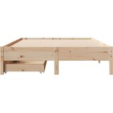  Okvir kreveta bez madraca 140 x 190 cm od masivne borovine | shoptok.hr