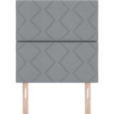 vidaXL LED Uzglavlje Dizajn Dijamantskih Blokova Svjetlosivo 80 cm Tkanina, Uzglavlje Dizajn Dijamantskih Blokova Svjetlosivo 160 cm Tkanina | shoptok.hr