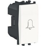  Tipkalo/zvono 1M modularni bijeli EASY | Eponuda.ba