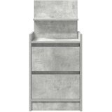  Noćni ormarići s 2 ladice 2 kom beton siva 38x34x80 cm | shoptok.hr