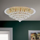 Orion DLU 2378/6/50-Kristalno stropno svetlo GLORIA 6xG9/40W/230V Ø50 cm zlatno | Eponuda.com