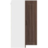  Zidni kutni ormar LUCCA Smeđi hrast 57 x 57 x 100 cm | Eponuda.ba