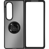 AVIZAR Ovitek Samsung Z Fold 4, odporen na udarce z držalom za obrocek in trdim zadnjim delom z ucinkom dima - crn, (20640039) | Shoptok.si