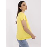 BASIC Feel Good T-shirt-CLM-TS-1639.12-yellow | Shoptok.si