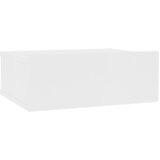 Furnova Stenska nočna omarica bela 40x30x15 cm iverna plošča, (21927334) | Shoptok.si