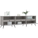 vidaXL TV omarica siva sonoma 150x30x44,5 cm inženirski les | Shoptok.si