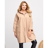 Resti Timeless women's beige coat jacket - Clothing | Shoptok.si
