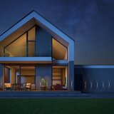  LED Spoljašnja zidna svetiljka LUNARIX LED/2W/230V 3000-6000K CRI 90 IP54 bela | Eponuda.com
