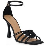 Miss Unique Sandali & Odprti čevlji UNIQUE PRETO SMOOTHIE Črna Cene