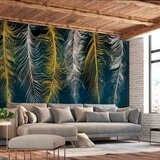  Tapeta - Gilded Feathers 150x105 Cijene