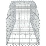  Gabionska košara s lukom 200x50x40/60 cm pocinčano željezo | shoptok.hr