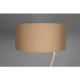 Dutchbone Svetlo rjava stoječa svetilka s tekstilnim senčilom (višina 150 cm) Murphy – | Shoptok.si