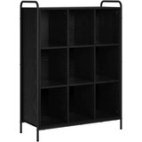  Ormarić za knjige 57 x 33 x 111 cm Konstruirano drvo Crni hrast - Crni hrast 57 x 33 x 111 cm | shoptok.hr