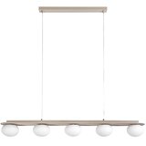 Rabalux glowbells visilica 5xg9 3000k 120cm Cene