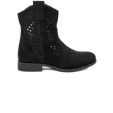SEASTAR Black openwork boots in cowboy style Cene