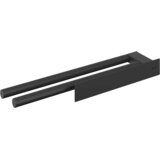  Držač za ručnike Crna 40 x 9 x 4 cm Nehrđajući čelik | shoptok.hr