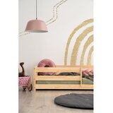 Adeko Dječji krevet od masivnog bora 80x160 cm u prirodnoj boji Mila CPD – | shoptok.hr
