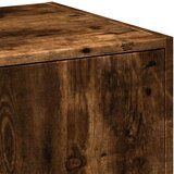 vidaXL Lekarniška omara dimljeni hrast 30x41x77,5 cm iverna plošča | Shoptok.si