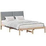  Konstrukcija postelje Rjava 135 x 190 cm Masivno borovo les, (5000084249) Slike