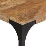  Konzolni stol smeđi 110x35x76cm od masivno drvo manga i željezo | Eponuda.ba