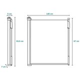 Lionelo zaščitna ograja Tulia do 140 cm, siva | Shoptok.si