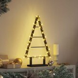 Metalna božićna jelka s stalakom Crna 60 cm Čelik | shoptok.hr