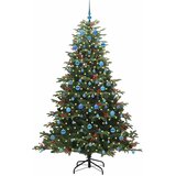  Umjetno božićno drvce Zelena 210 cm PVC i Metal i Plastika | shoptok.hr