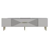 Hanah home tv polica Dekol1 white gold