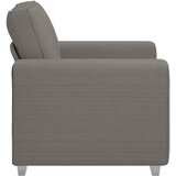 SOFA fotelja svijetlosiva 100x77x82 cm korduro tkanina | shoptok.hr