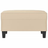  Tabure krem 70 x 55 x 41 cm od mikrovlakana | shoptok.hr