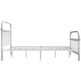  Za krevet bijeli metalni 120 x 200 cm | shoptok.hr