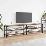 vidaXL TV omarica Umetni hrast 200 x 30 x 50 cm | Shoptok.si