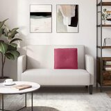  Jastuk za leđa Vinska crvena 50 x 45 cm Kordura tekstil | shoptok.hr