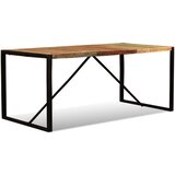  Blagovaonski Stol Masivno Obnovljeno Drvo 180 cm | shoptok.hr
