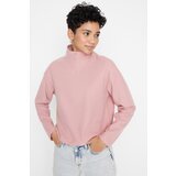 Trendyol Sweatshirt - Rosa - Regular fit Cene