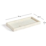 Kave Home Mramoran ukrasni pladanj 18x35 cm Serela – | shoptok.hr
